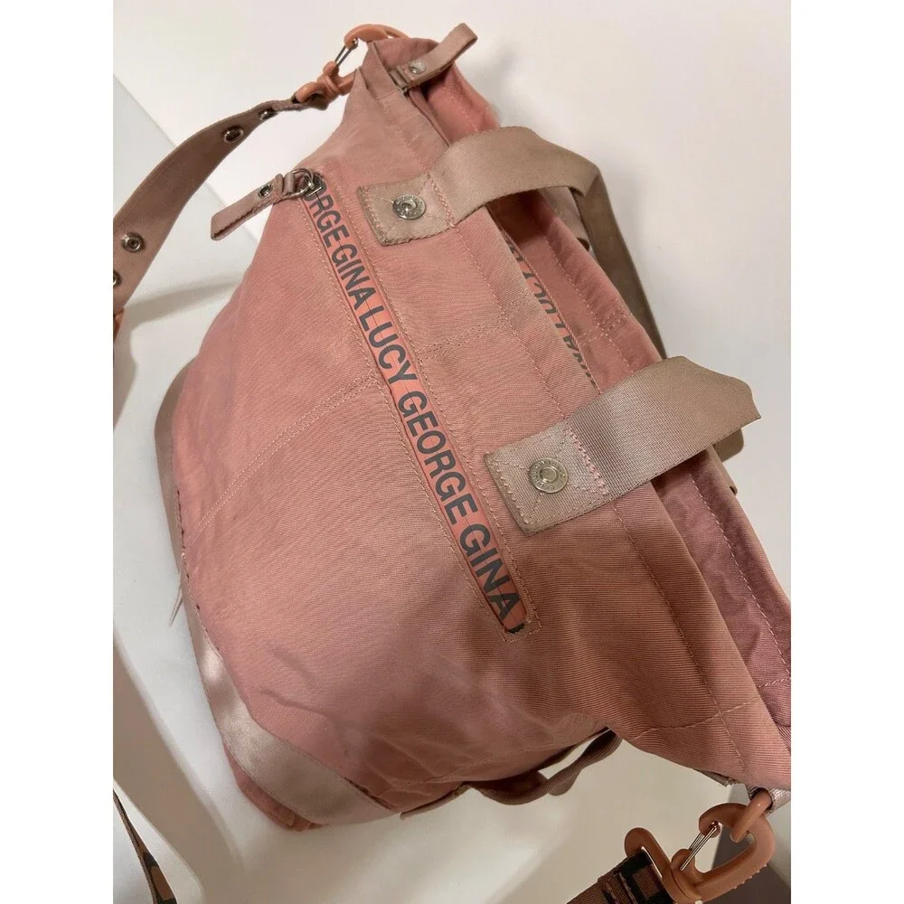 George Gina & Lucy‎ GGL Styler Bag Strappy 2000s Hand Bag y2k M/Large Pink